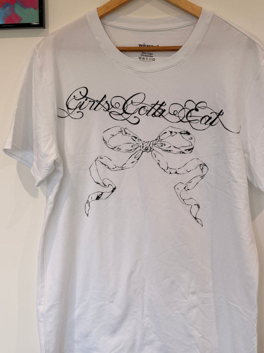Girls Gotta Eat Airbrush Motif - Bow (1 of 1)